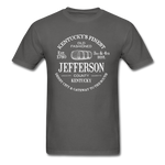 Jefferson County Vintage KY's Finest T-Shirt - charcoal