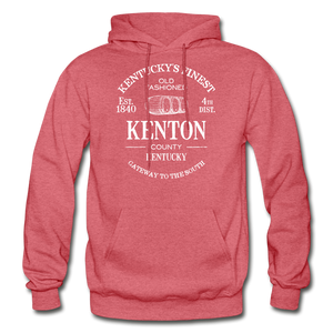 Kenton County Vintage KY's Finest Hoodie - heather red