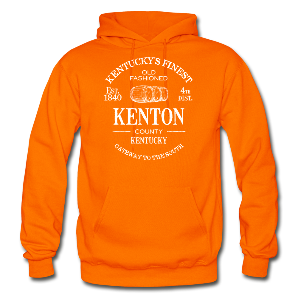 Kenton County Vintage KY's Finest Hoodie - orange