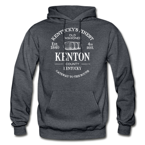 Kenton County Vintage KY's Finest Hoodie - charcoal gray