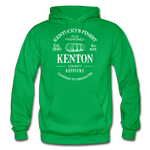 Kenton County Vintage KY's Finest Hoodie - kelly green