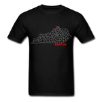 Kenton County Map T-Shirt - black