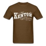 Kenton County Ornate T-Shirt - brown