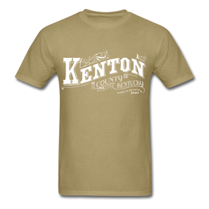 Kenton County Ornate T-Shirt - khaki