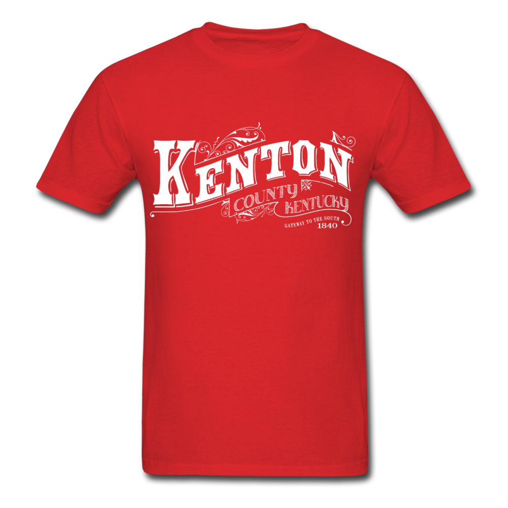 Kenton County Ornate T-Shirt - red