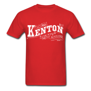 Kenton County Ornate T-Shirt - red