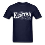 Kenton County Ornate T-Shirt - navy