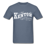 Kenton County Ornate T-Shirt - denim