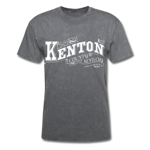 Kenton County Ornate T-Shirt - mineral charcoal gray