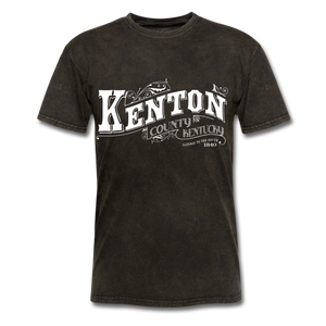 Kenton County Ornate T-Shirt - mineral black
