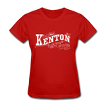 Kenton County Ornate Women's T-Shirt - red