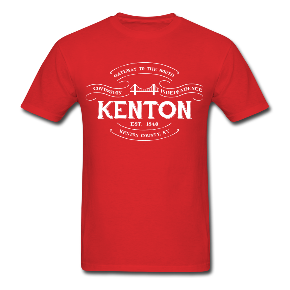 Kenton County Vintage Banner T-Shirt - red