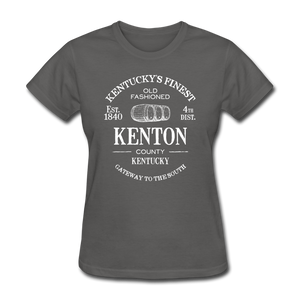Kenton County Vintage KY's Finest Women's T-Shirt - charcoal