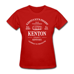 Kenton County Vintage KY's Finest Women's T-Shirt - red