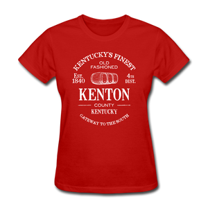 Kenton County Vintage KY's Finest Women's T-Shirt - red