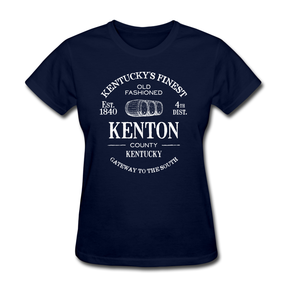 Kenton County Vintage KY's Finest Women's T-Shirt - navy