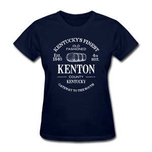 Kenton County Vintage KY's Finest Women's T-Shirt - navy