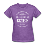 Kenton County Vintage KY's Finest Women's T-Shirt - purple heather