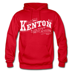 Kenton County Ornate Hoodie - red