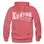 Kenton County Ornate Hoodie - heather red