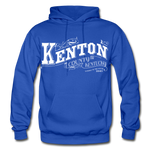 Kenton County Ornate Hoodie - royal blue