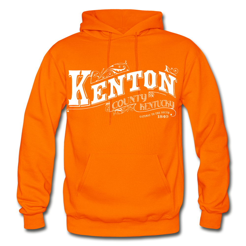 Kenton County Ornate Hoodie - orange