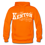 Kenton County Ornate Hoodie - orange