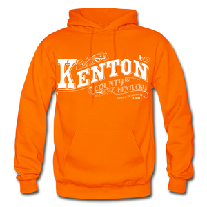 Kenton County Ornate Hoodie - orange