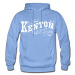 Kenton County Ornate Hoodie - carolina blue