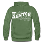 Kenton County Ornate Hoodie - military green