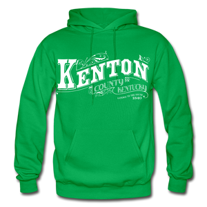 Kenton County Ornate Hoodie - kelly green