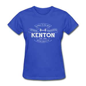 Kenton County Vintage Banner Women's T-Shirt - royal blue