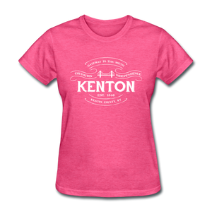 Kenton County Vintage Banner Women's T-Shirt - heather pink