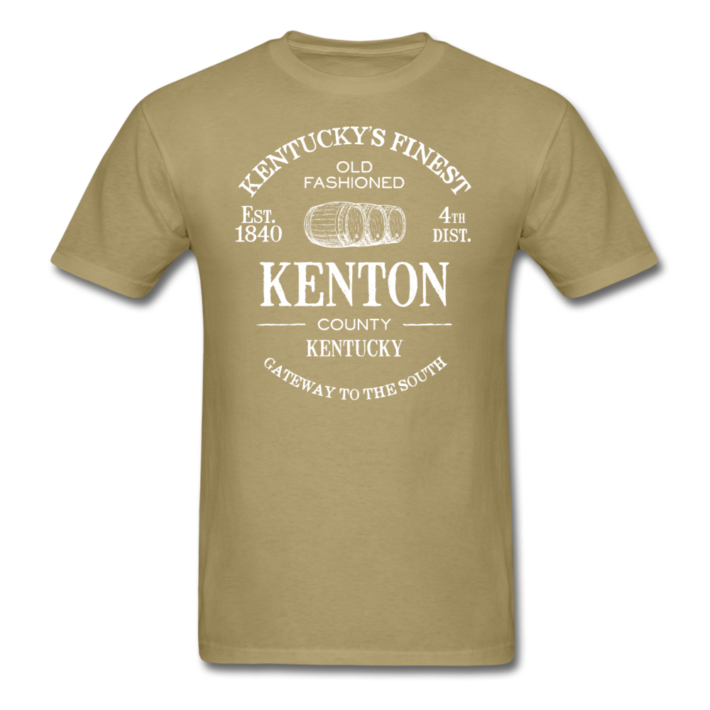 Kenton County Vintage KY's Finest T-Shirt - khaki