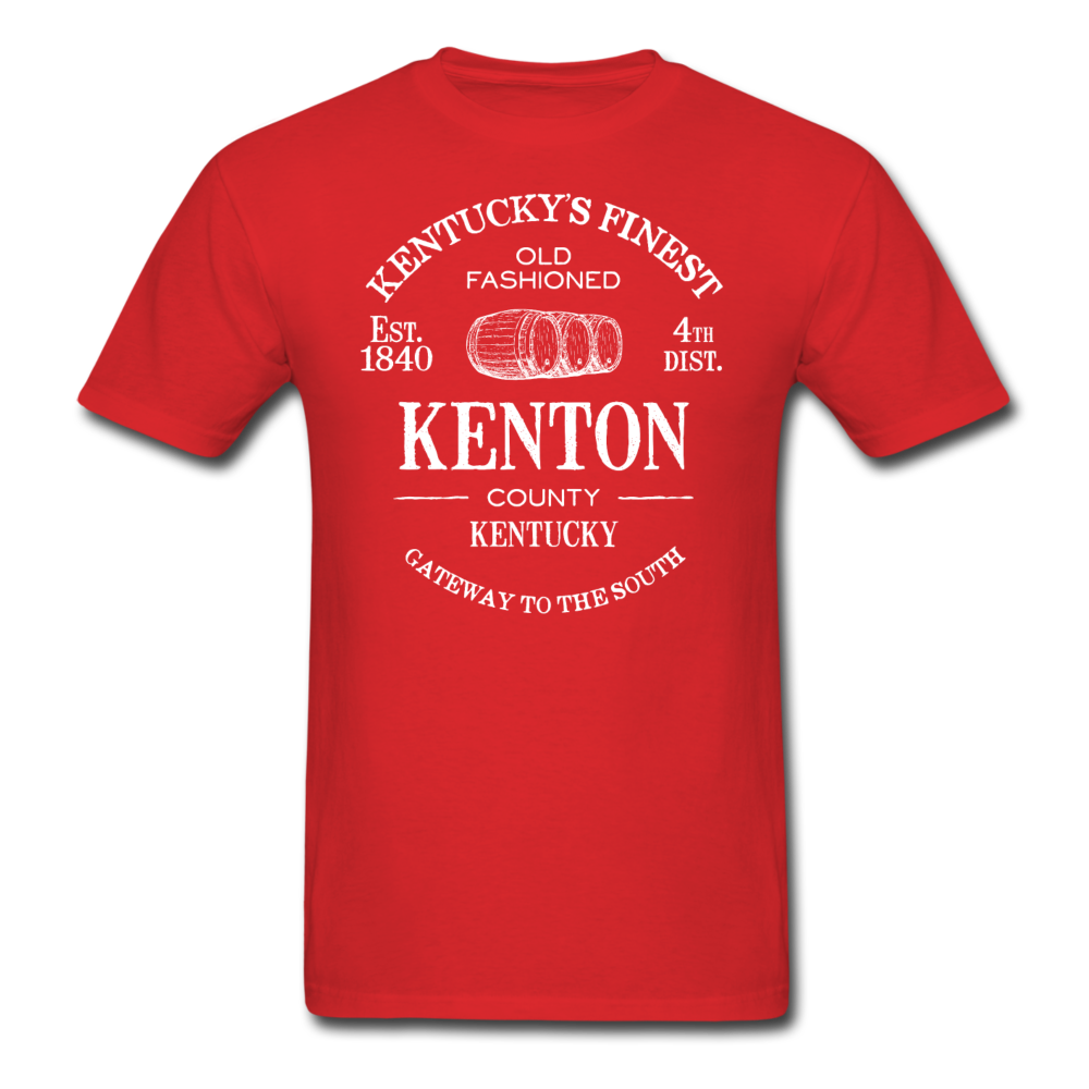 Kenton County Vintage KY's Finest T-Shirt - red