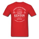 Kenton County Vintage KY's Finest T-Shirt - red