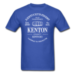 Kenton County Vintage KY's Finest T-Shirt - royal blue