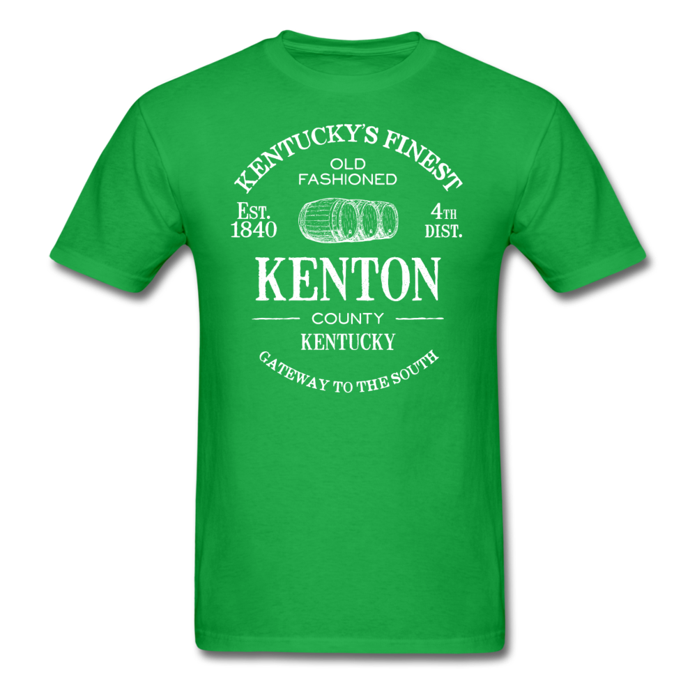 Kenton County Vintage KY's Finest T-Shirt - bright green