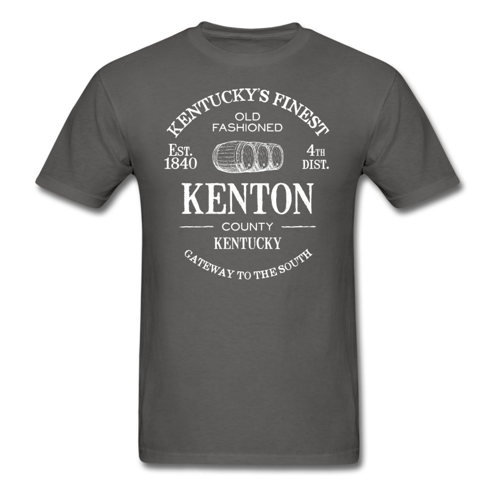 Kenton County Vintage KY's Finest T-Shirt - charcoal