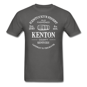 Kenton County Vintage KY's Finest T-Shirt - charcoal