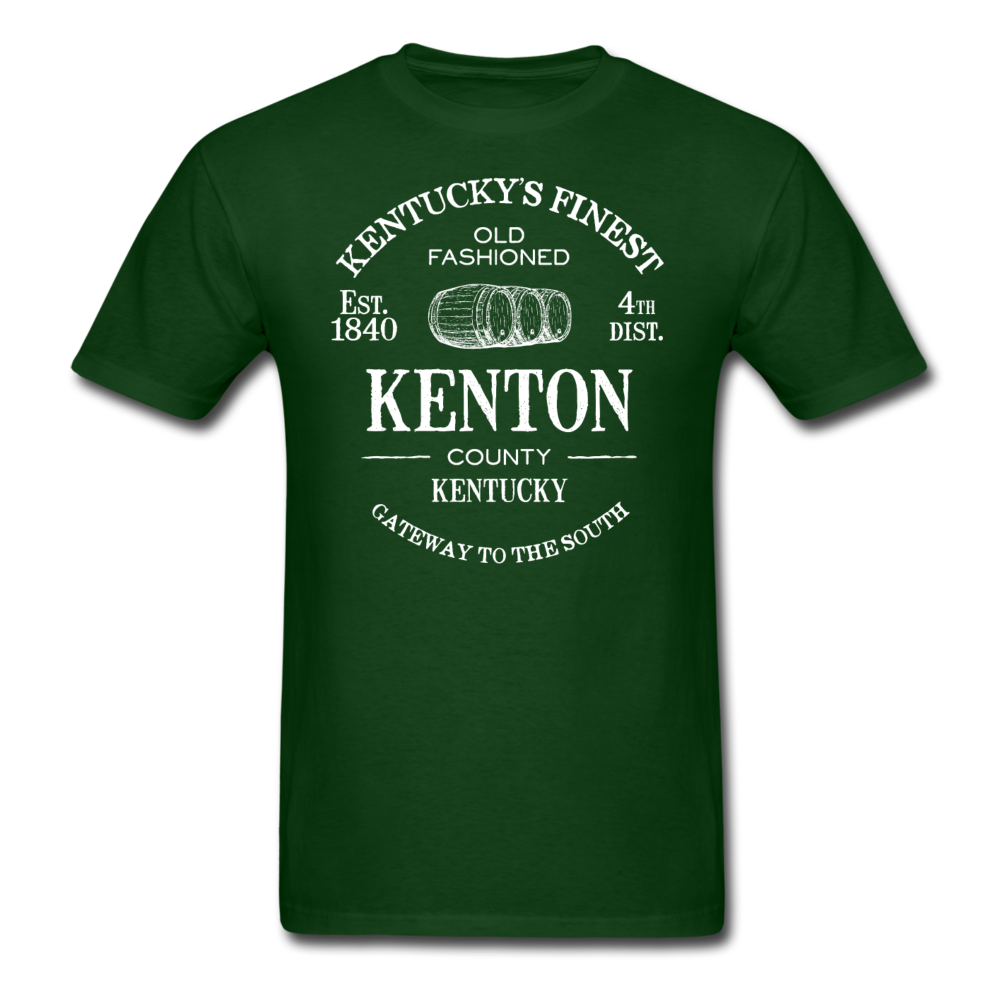 Kenton County Vintage KY's Finest T-Shirt - forest green