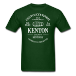 Kenton County Vintage KY's Finest T-Shirt - forest green