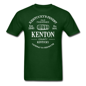 Kenton County Vintage KY's Finest T-Shirt - forest green