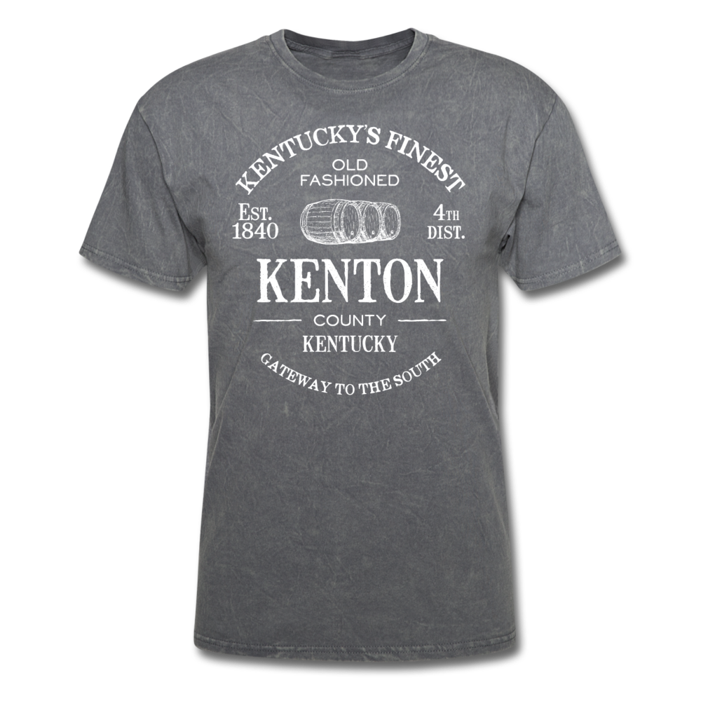 Kenton County Vintage KY's Finest T-Shirt - mineral charcoal gray