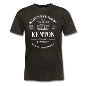 Kenton County Vintage KY's Finest T-Shirt - mineral black