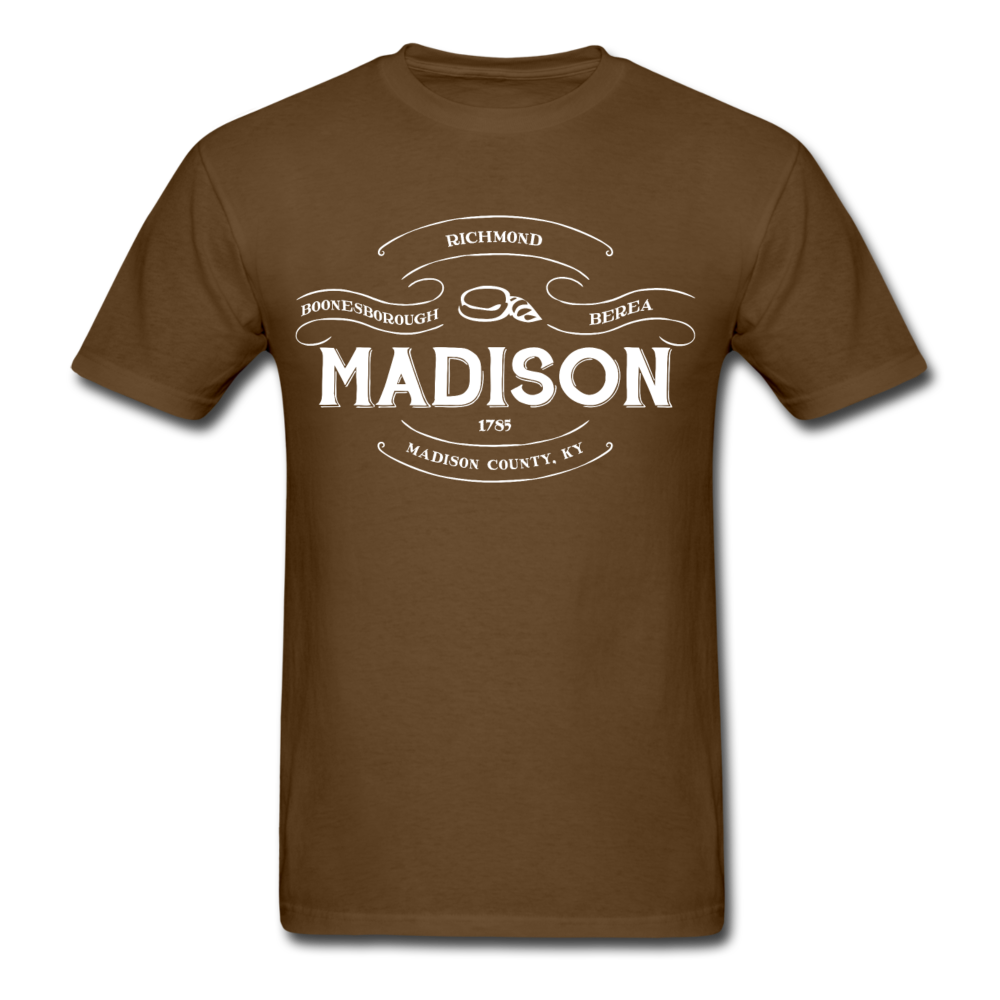 Madison County Vintage Banner T-Shirt - brown