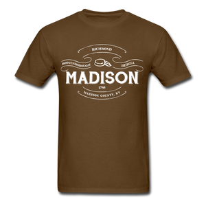 Madison County Vintage Banner T-Shirt - brown