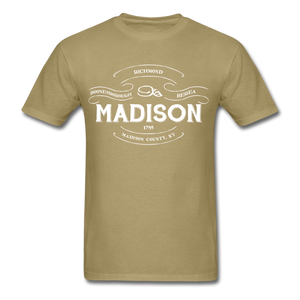 Madison County Vintage Banner T-Shirt - khaki