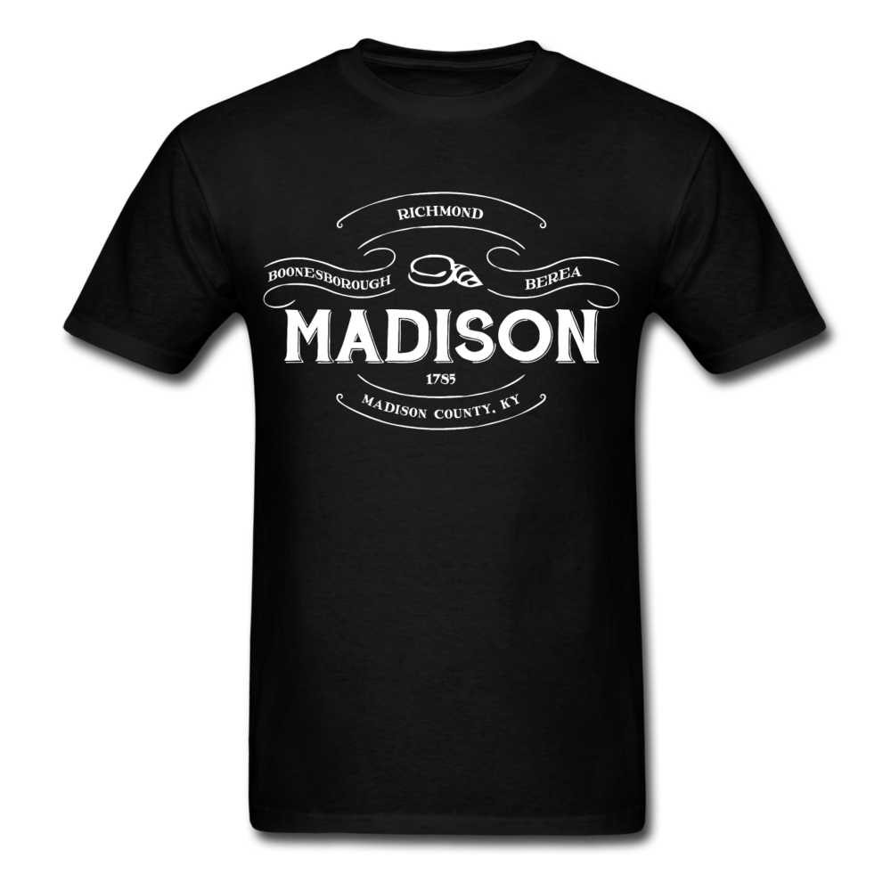 Madison County Vintage Banner T-Shirt - black