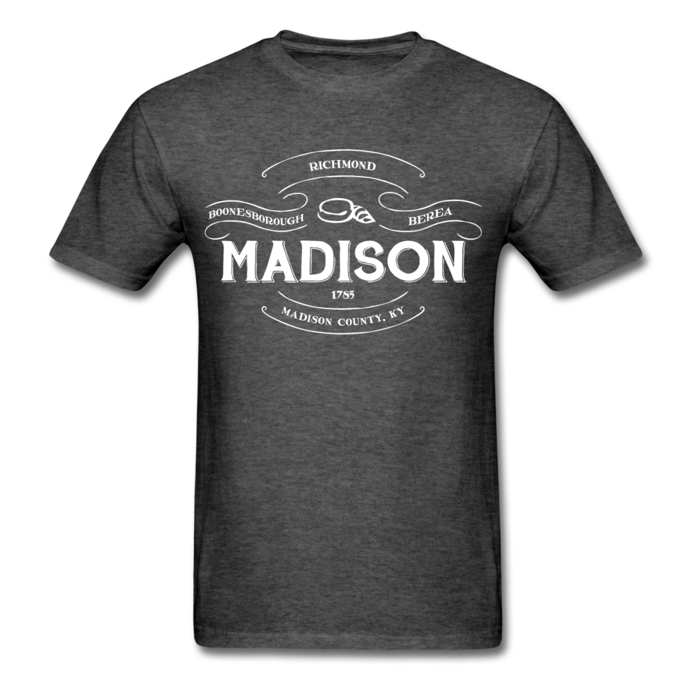 Madison County Vintage Banner T-Shirt - heather black